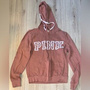 PINK Victoria's Secret Rust Hoodie